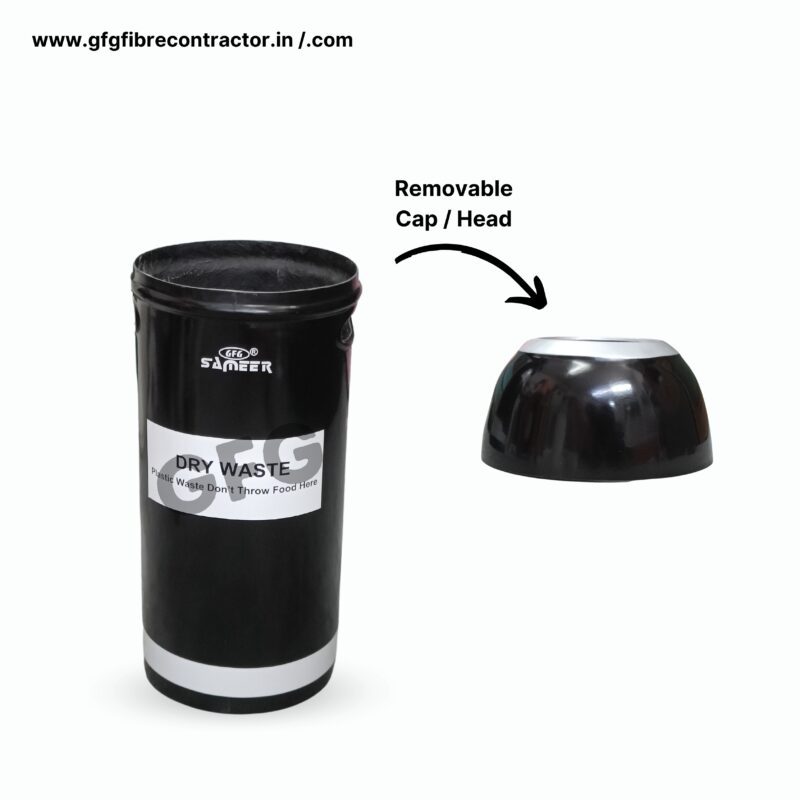 Gfg bullet dustbin-70l | for dry waste management - image 4