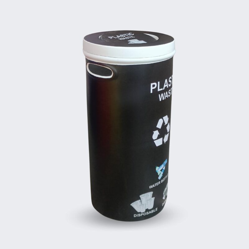 Gfg office dustbin-60l | with swing lid | for indoor and outdoor spaces - image 4