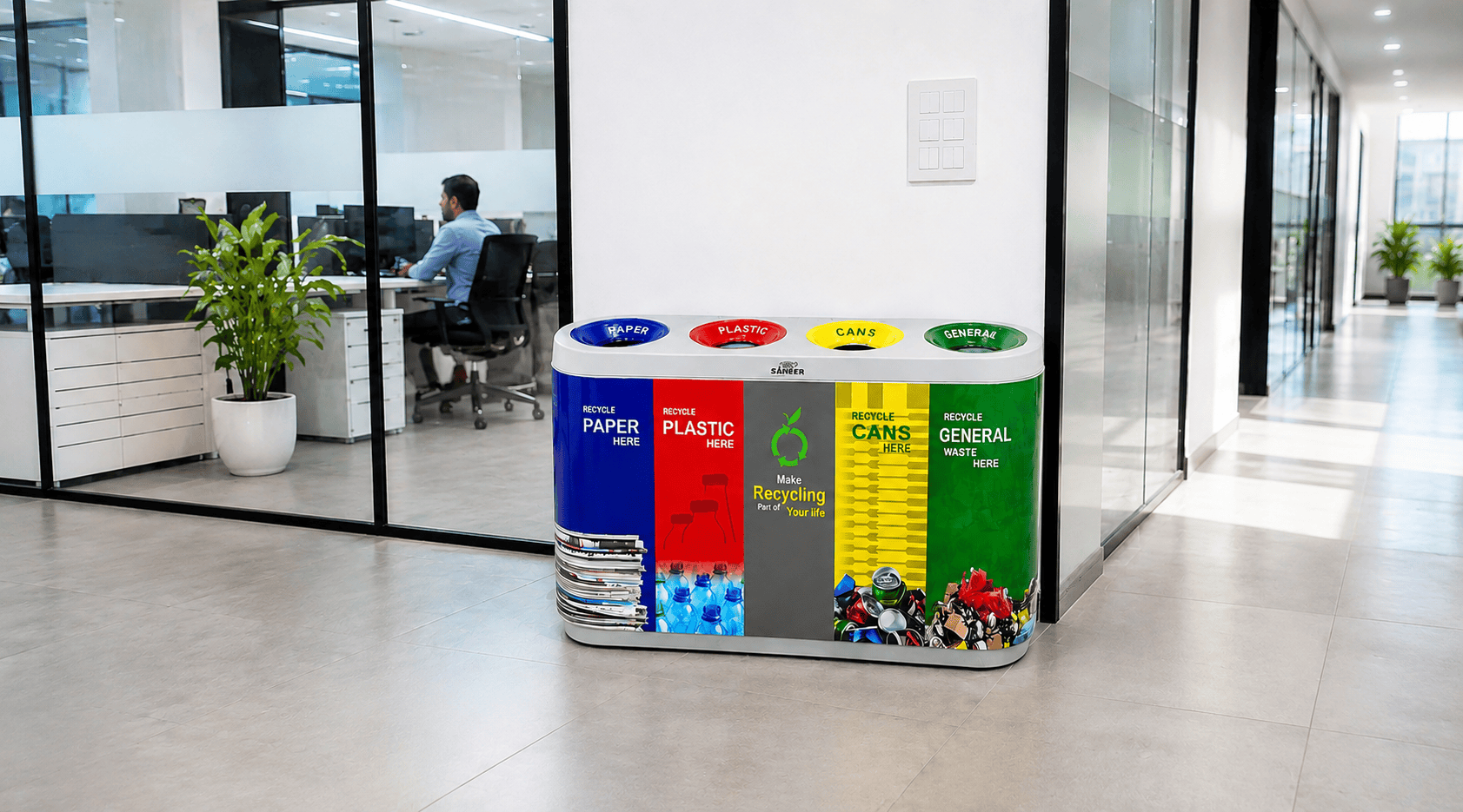 Gfg recycle bin in corporate office